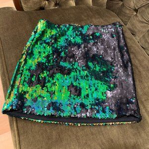 Guess - 2 Way Sequin Mini Skirt